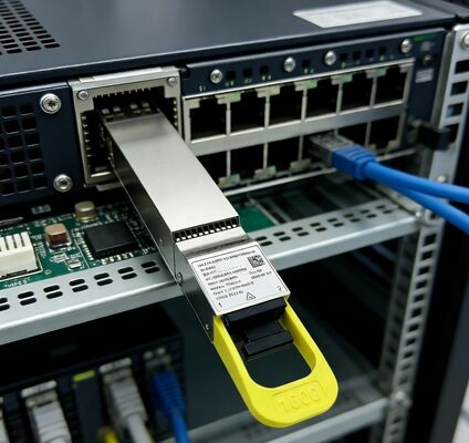 MMS4A00 1600Gbps 2xDR4 Двойной порт OSFP 2xMPO 1310nm однорежимный приемопередатчик 500M оптические модули