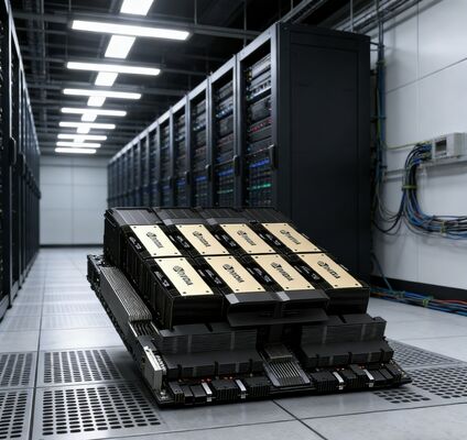 NVIDIA Новая HGX H200 8GPU рабочая станция с HBM и PCI Express