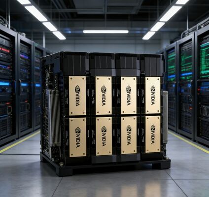 NVIDIA Новая HGX H200 8GPU рабочая станция с HBM и PCI Express