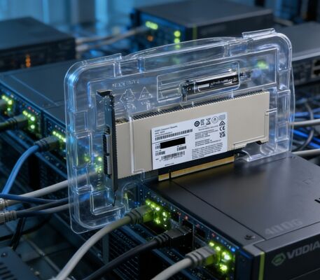 Обзор NVIDIA ConnectX-8 C8240: SuperNIC со скоростью 400 Гбит/с для ИИ-кластеров 2026 года!