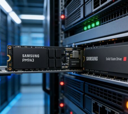 Samsung MZQL23T8HCLS-00B7C 3.84TB Enterprise SSD PCIe 4.0 U.2 NVMe 1.4 для серверного центра обработки данных