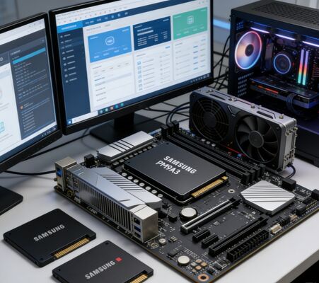 Samsung MZQL23T8HCLS-00B7C 3.84TB Enterprise SSD PCIe 4.0 U.2 NVMe 1.4 для серверного центра обработки данных