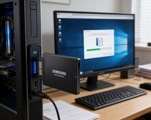 Samsung MZQLB7T6HALA-00W07 7,68 ТБ PCIe 3.0 NVMe U.2 Enterprise SSD для серверов и дата-центров