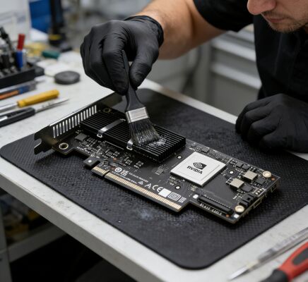 NVIDIA C8220 ConnectX‐8 SuperNIC 200GbE/400GbE NDR200 InfiniBand PCIe 6.0 QSFP112 Сетевая карта