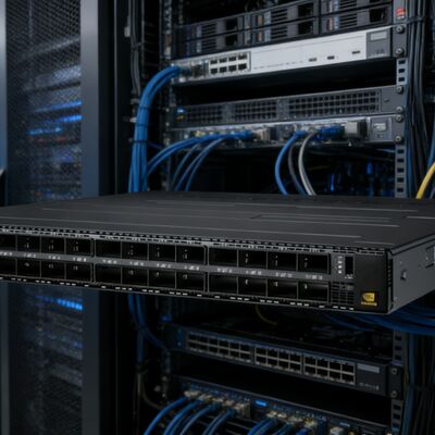 NVIDIA MQM9790-NS2R Quantum-2 400G NDR InfiniBand Switch 64-портный воздушный поток C2P