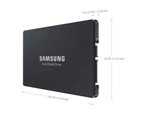 Samsung MZQL27T6HBLA-00A07 PM9A3 7.68TB U.2 NVMe SSD PCIe4.0 x4 2.5 "Предприятие Центра обработки данных твердотельных накопителей