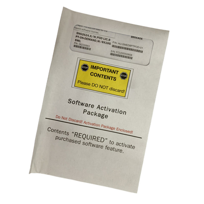 SW лицензии 8pcs 16G СТРУЧКА парчи HU-SMED8PTPOD-01BR-SMED8PTPOD-01 для переключателя BR-G610-8-0 G620