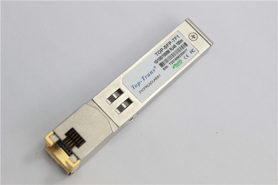 Приемопередатчик SFP совместимой меди FCLF8522P2BTL 100m Gen2 RJ-45 оптически