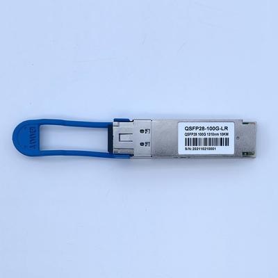 Тариф LWDM4 10KM LR4 SMF данным по модуля приемника оптического волокна QSFP28 OTU4 100Gbps 112Gbps двойной