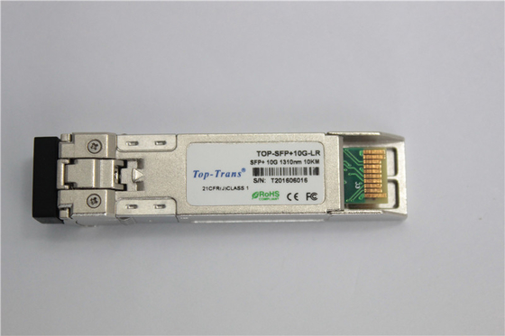 приемопередатчик промышленного одиночного модельного волокна 10G SFP 10Km оптически