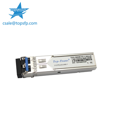 Приемопередатчик SMF SFP 1.25G 1310nm 40km Toptrans CWDM SFP оптически