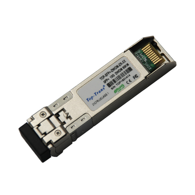 Соединитель LC модели модуля 10G SFP оптического волокна DWDM 80KM одиночный