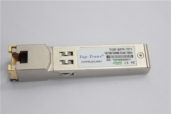 модуль 10/100/1000BASE-T приемопередатчика 1.25G SFP Rj45 SFP оптически