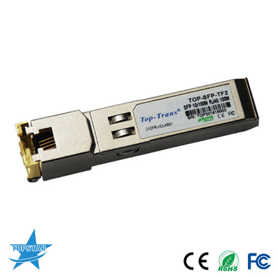 соединитель ROHS приемопередатчика Rj45 SFP меди 10/100Base 100m