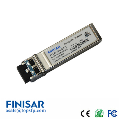 Приемопередатчик одиночного режима модуля 10G SFP Finisar FTLX1471D3BTL Iindustrial оптически