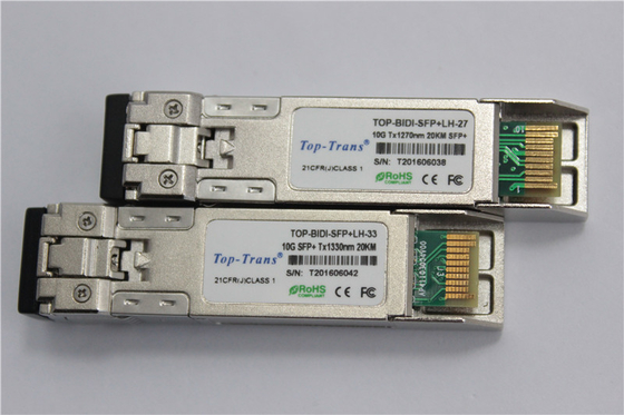 Потребление 1.5W модуля Rohs 20km 10G SFP горячее Pluggable низкое