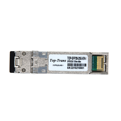 Модуль двойной LC 40KM SMF 25GBASE-ER облака БОЛЕЗНЕННЫЙ 25G SFP28