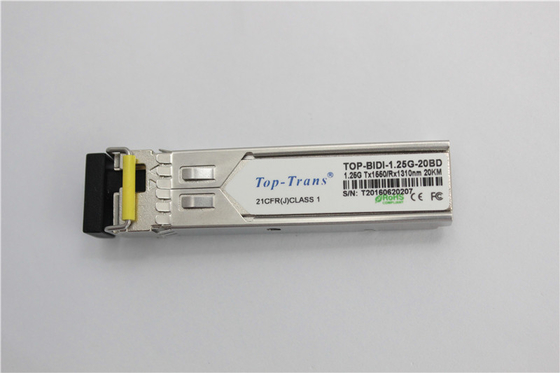Приемопередатчик 25Km Toptrans BIDI 1.25G 1310nm 1550nm SFP оптически