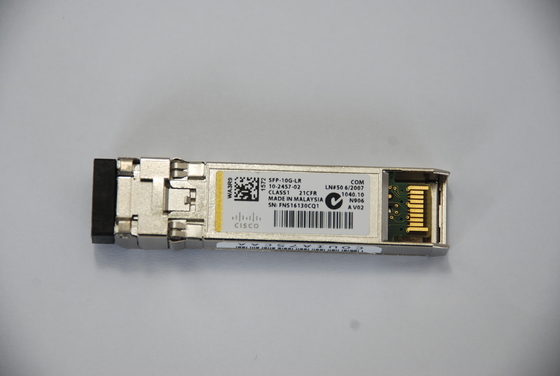 дуплекс SFP+ приемопередатчика модуля SFP-10G-LR 10Gbps 10km SMF DDM Cisco SFP