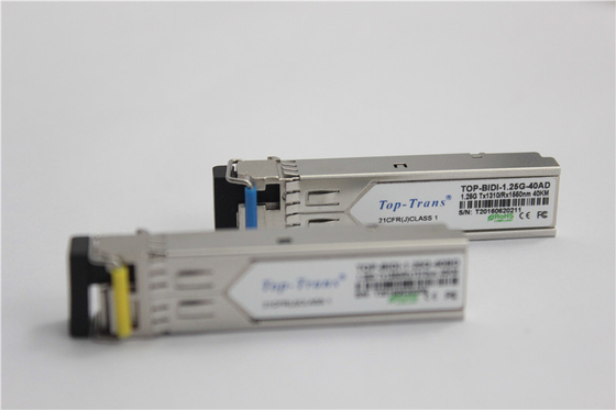 приемопередатчик модуля 1.25G 40KM SMF 1310nm 1490nm BIDI Sfp