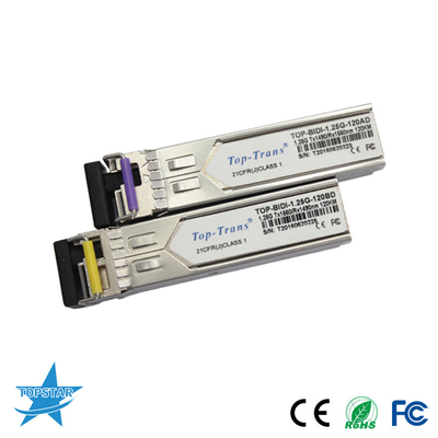 модуль приемопередатчика 1.25G Bidi SFP 1310/1550nm 120KM SFP оптически