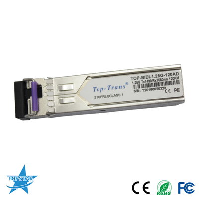 модуль приемопередатчика 1.25G Bidi SFP 1310/1550nm 120KM SFP оптически