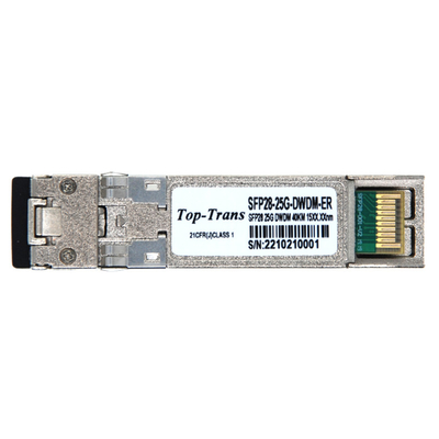DOM диапазона 40KM SMF двойные LC приемопередатчиков 25GBASE CPRI c 25g Sfp28 DWDM для доступа 5G IoT