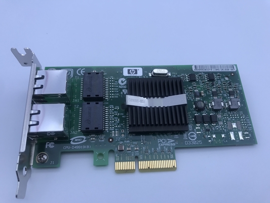 Карта сети переходника сервера гигабита двойной гавани PCI HP NC360T Intel срочная
