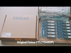 Первоначальный модуль приемопередатчика Finisar FTLC1154RDPL 10km 100GBASE-LR4 QSFP28 оптически